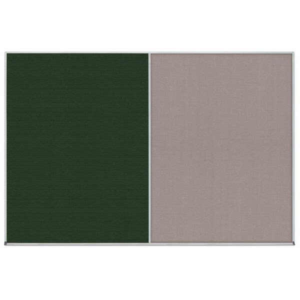 Enclosed Corkboard, 1 Door, 18"x24", 4" Fra